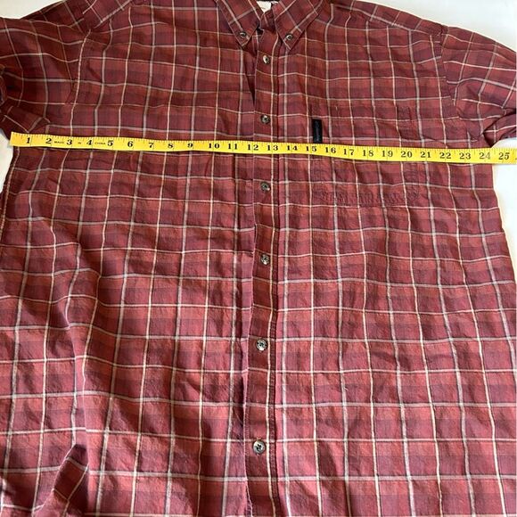 Columbia mens Button Down Long Sleeve Plaid Shirt Size XL - Picture 5 of 7